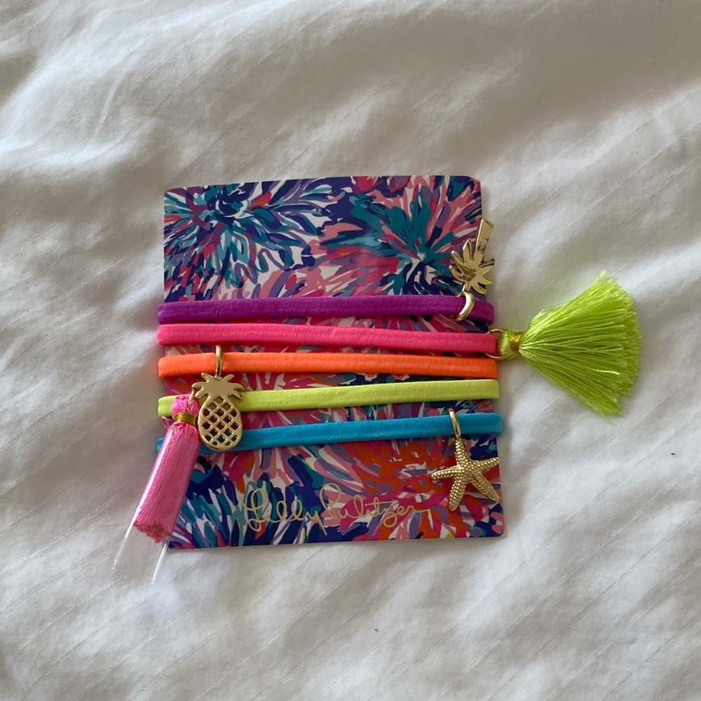 Lilly Pulitzer hair ties